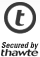 secured by thawte