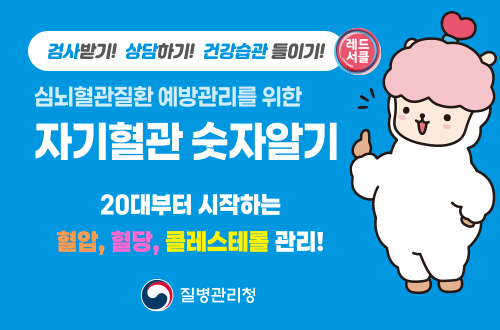 심뇌혈관질환 예방관리를 위한 자기혈관 숫자알기